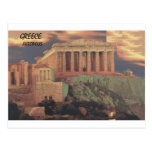 Greece Athens Parthenon Clouds (St.K) Post Card