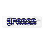 Greece Bumper Stickers