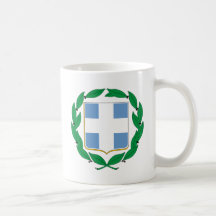 Greece Coat of Arms detail Mugs