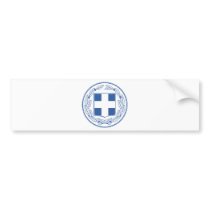 Greece Coat of arms GR Bumper Sticker
