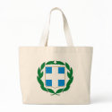 Greece Coat of Arms Tote Bag