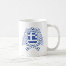 Greece Crossbones Coffee Mug