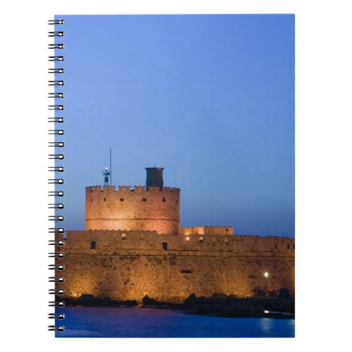 GREECE, Dodecanese Islands, RHODES, Rhodes Town: Spiral Notebook