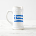 Greece Flag and Map Mug
