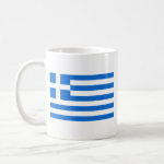 Greece Flag Map Classic Mug