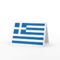Greece Flag Greeting Card