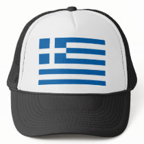 Greece Flag Mesh Hat