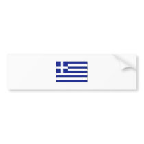 Greece FLAG International Bumper Stickers