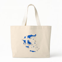 Greece flag map bags