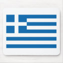 Greece Flag Mousepad