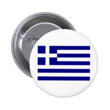 Greece-Flag Pinback Button