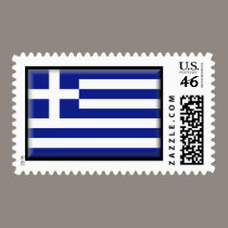 Greece Flag stamps