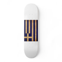 Greece Flag Skateboard Decks