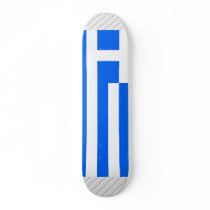 Greece Flag Skate Boards
