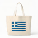 Greece Flag Tote Bag by FlagTshirts Greece Flag Tote Bag