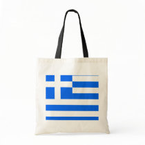 Greece High quality Flag Canvas Bag