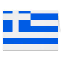 Greece High quality Flag Cards