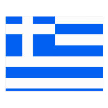 Greece High quality Flag postcards