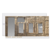 GREECE I athens I acropolis Photo Card Template