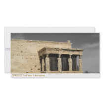 GREECE I athens I acropolis Personalized Photo Card