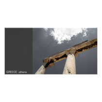 GREECE I athens Photo Card Template