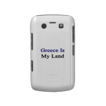 Greece Is My Land Blackberry Case
