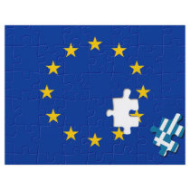 Greece leaves European Union Full Color Flyer