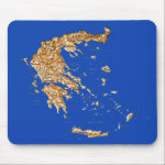 Greece Map Mousepad