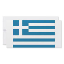 Greece National Flag Customized Photo Card
