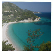 GREECE, Northeastern Aegean Islands, SAMOS, 7 Ceramic Tile