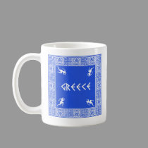 greece pattern mugs