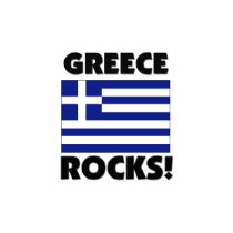 Greece Rocks t-shirts