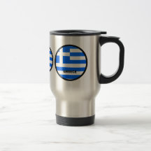 Greece Roundel quality Flag Mug