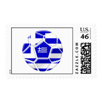 Greece Soccer Stamp