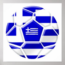 Greece Soccer t-shirts and gifts Posters