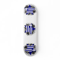 Greece Star Custom Skate Board