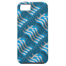 Greece Waving Flag iPhone 5 Cover
