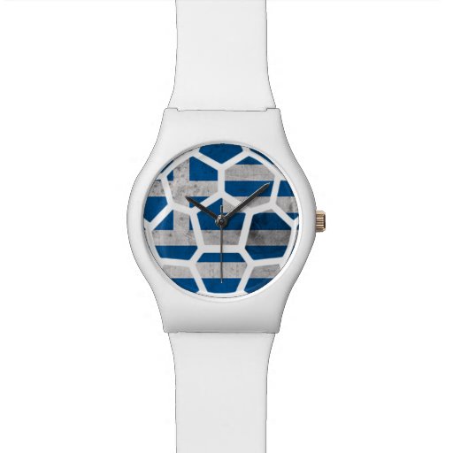 Greece White Designer Watch