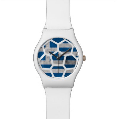 Greece White Designer Watch
