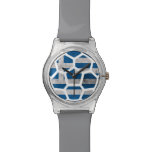 Greece Blue Designer Watch