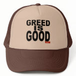 Greed is Good hats