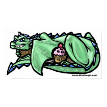 Greedy Cupcake Dragon posters by DDreslough Greedy Cupcake Dragon posters