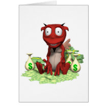 greedy devil card