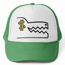 greedy greedy gator. hats