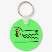 greedy greedy gator. keychains by animalhead greedy greedy gator. keychains