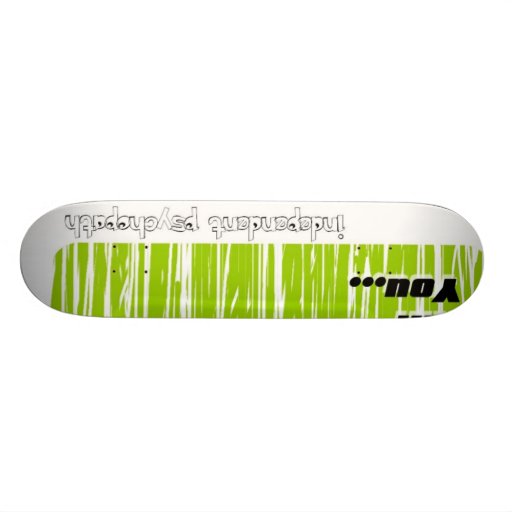 greeeN SK8 Custom Skate Board