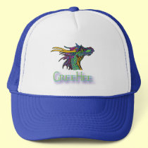 GreeHee The Deep Thinking Dragon hats