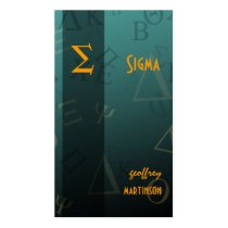 Greek alphabets profile card business cards by Greekgears Greek alphabets profile card business cards