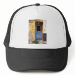 Greek Blue Door - Crete Trucker Hats