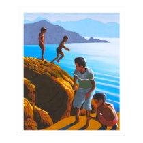 Greek Boys on the Rocks posters